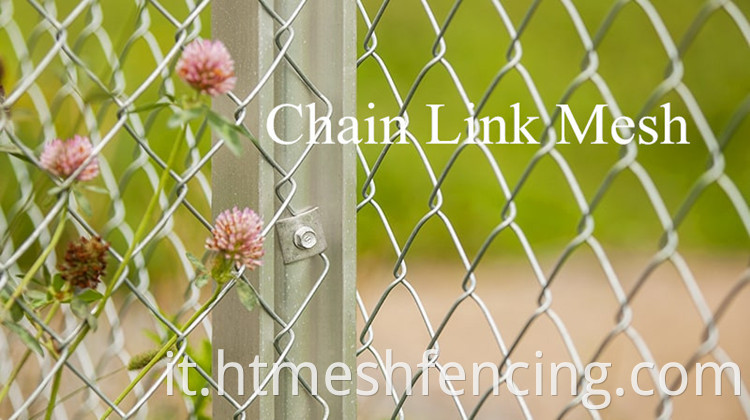 Prezzo di fabbrica 6ft Galvanized Chain Link Fence